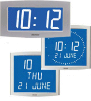 LCD Digitaluhren von Bodet mit Beleuchtung